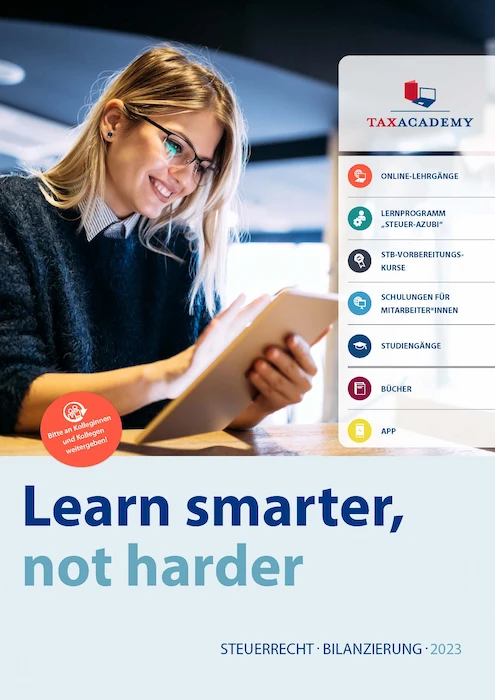 Tax Academy Produktkatalog 2023